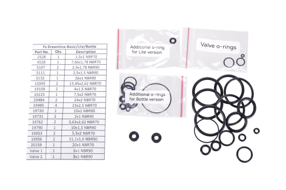 Air-G-Tac Dichtungssatz FX Dreamline