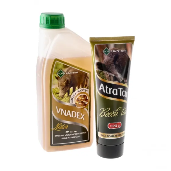 Lockmittel Vnadex Nectar 1 kg Geräucherte Makrele + 320 g Buchenteer AtraTar