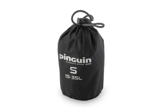 Rucksack-Regenhülle Pinguin Raincover S schwarz