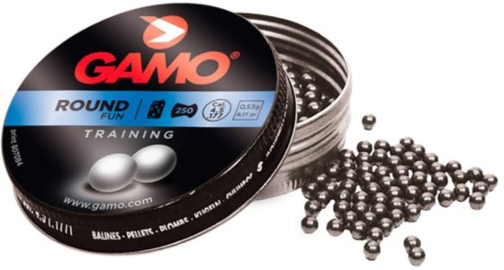Bleikugeln 4,5mm Gamo Round 250 Stück
