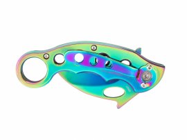 Messer Karambit Haller 42507 Metallisch Glänzend
