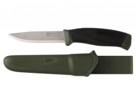 Messer Morakniv Companion MG grün Kohlenstoffstahl