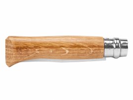 Messer Opinel 8 Klappmesser Inox Buche Motiv Hund