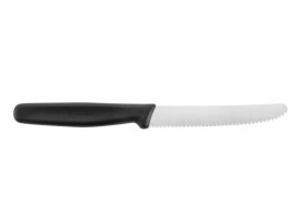 Messer für Tomaten, Wellenschliff 5.0833 Schwarz