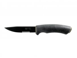 Messer Morakniv Bushcraft SRT schwarz gezahnt