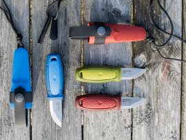 Messer Morakniv Eldris blaues Set