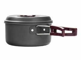 MFH Set aus eloxiertem Aluminium-Geschirr für 5 Personen