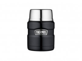 Thermos King Speise-Thermoskanne mit Löffel 0,47 l grafit