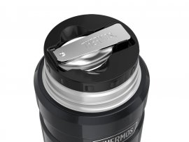 Thermos King Speise-Thermoskanne mit Löffel 0,47 l grafit