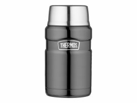 Thermos King 0,71 l Lebensmittelthermoskanne mit Löffel Graphit