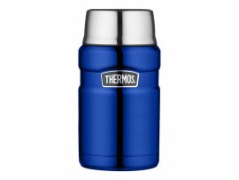 Thermosbehälter für Essen mit Löffel Thermos King 0,71 l blau