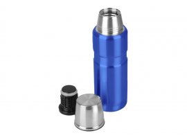 Isolierflasche Thermos King 0,47 l blau