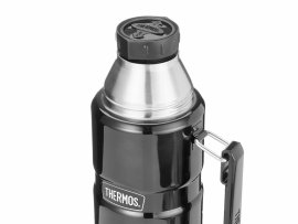 Isolierflasche Thermos King 1,2 l graphitfarben