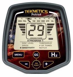 Metalldetektor Teknetics Patriot