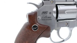 Luftrevolver ASG Dan Wesson 8" Silver 4,5mm