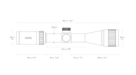 Zielfernrohr Hawke Vantage 3-9x40 AO Mil Dot IR