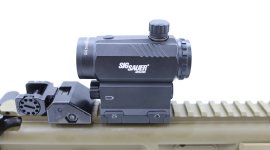 Luftgewehr Sig Sauer MPX 4,5mm FDE Sand mit Kolimator