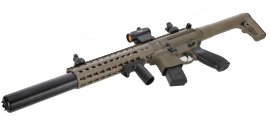 Luftgewehr Sig Sauer MCX FDE 4,5mm mit Kolimator 3