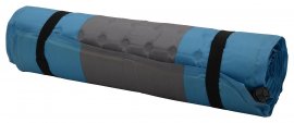 Selbstaufblasende Isomatte Cattara 5cm blau-grau