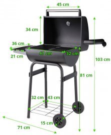 Apache Holzkohlegrill (99514)