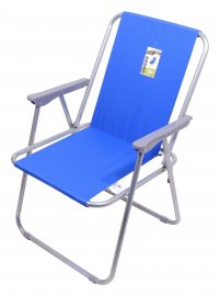 Klapstuhl Camping klappbar Bern blau