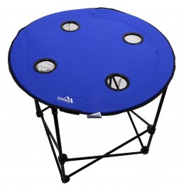 Campingtisch klappbar Split blau