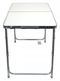 Campingtisch Double teleskop. grau + 4x Hocker