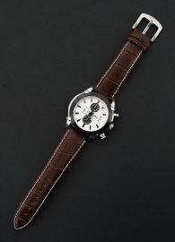 Armbanduhr Chrono White Compass