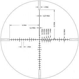 Zielfernrohr FOMEI 6-24x50 FOREMAN HTC PRO (THC)
