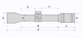Zielfernrohr FOMEI 4x32 BEATER I SMC G4 (50m)