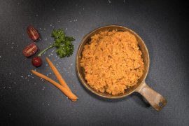 Dehydriertes Essen - Reis mit Schweinefleisch Tactical Foodpack