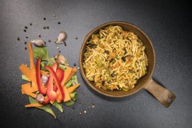 Dehydrierte Mahlzeit – Gemüse mit Nudeln Tactical Foodpack