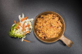 Dehydriertes Essen - Gemüse mit Reis Tactical Foodpack
