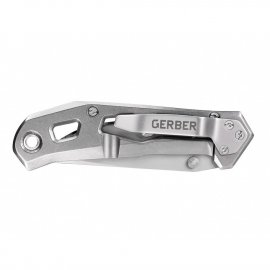 Set Gerber Messer Airlift Silver + Geldbörse Barbill Wallet Silver