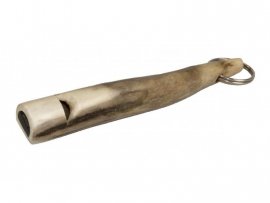 Hundepfeife Eurohunt aus Hirschgeweih 110mm