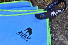 Handtuch Zulu Light S 40x40cm blau