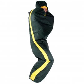Schlafsack Zulu Ultralight 900 185cm schwarz