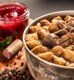 Menü IV - Hirschragout + Huhn Korma Abenteuermenü