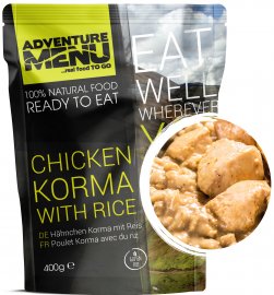 Menü IV - Hirschragout + Huhn Korma Abenteuermenü