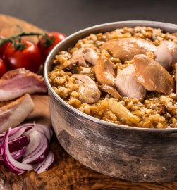 Menü IV - Hirschragout + Huhn Korma Abenteuermenü