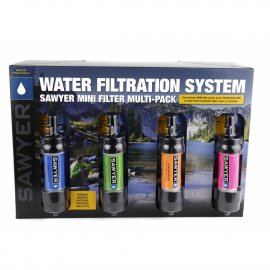 Wasserfilter Sawyer SP128 Mini Color Multipack 4Stk