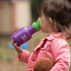 Kinderflasche Klean Kanteen Sport 355ml Edelstahl