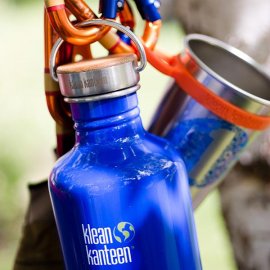 Flasche Klean Kanteen Classic Loop 1182ml Edelstahl
