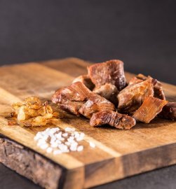 Truthahnfleisch mit Zwiebeln Adventure Menu