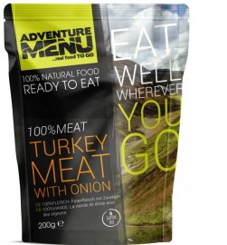 Truthahnfleisch mit Zwiebeln Adventure Menu