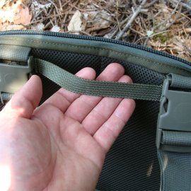 Hrudnítasche Jubö Front Bag Mini schwarz