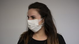 Einwegmaske weiß