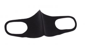 Mund-Nasen-Maske schwarz