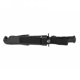 Survival Messer Fox Outdoor Skaut schwarz