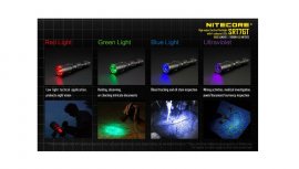 Taktische Taschenlampe Nitecore SRT7GT